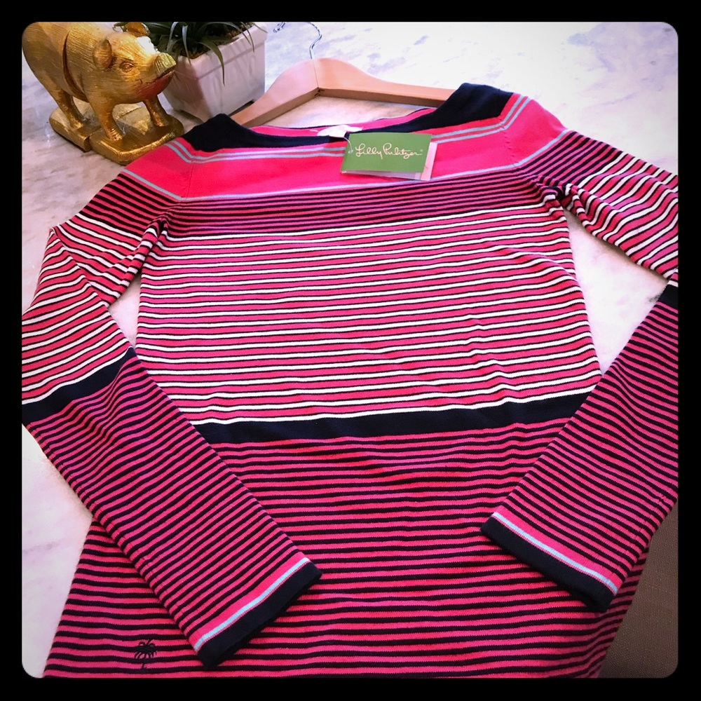 Lilly Pulitzer Paradise Sweater NWT! Flash sale! 1D1
